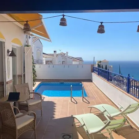 Villa Appartement In Nerja With Private Pool And Sea View *